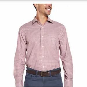 Banana Republic Men’s Wrinkle Free Dress Button-up Cotton Shirt size Large New